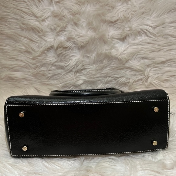 Kate Spade black leather hand bag - Picture 5 of 6